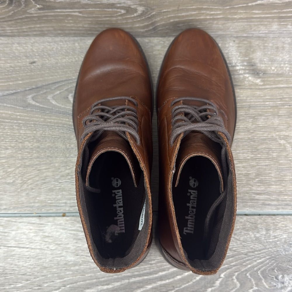 Timberland Chestnut Lace Up Boots - Picture 5 of 10